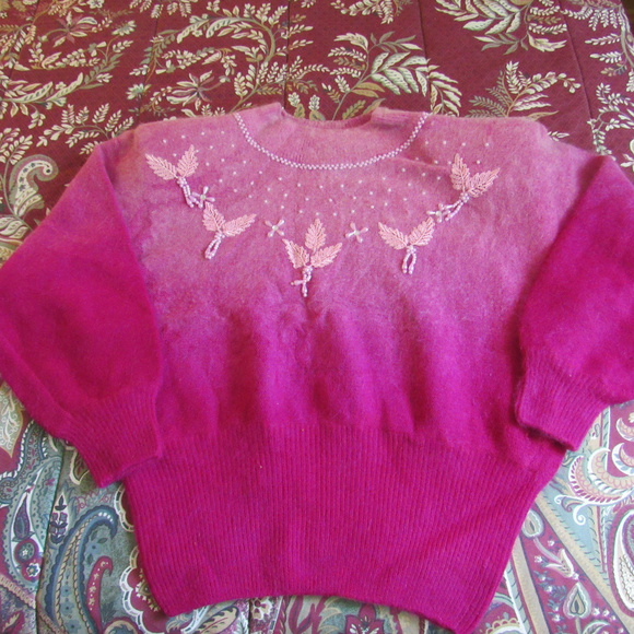 SWEATER PURPLE  SIZE 110 (M) - Picture 5 of 7